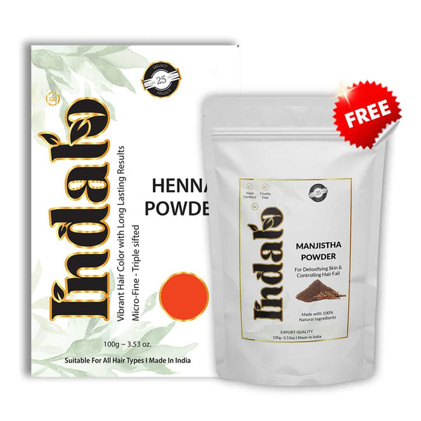 Natural Henna Powder for No More Chemical Damage  - 100g