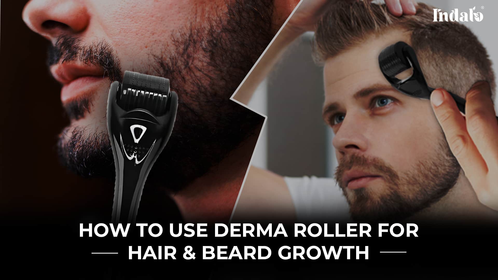 How To Use A Derma Roller For Hair And Beard Growth Indalo