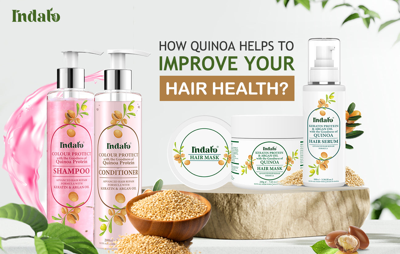 How Quinoa Helps to Improve Your Hair Health? Indalo