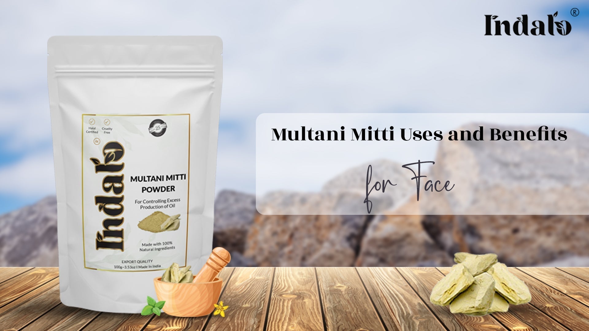 Multani Ranksa Multani Mitti Uses And Benefits For Face – Indalo