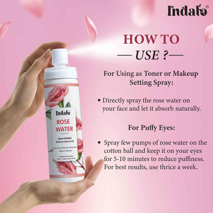 rose water spray