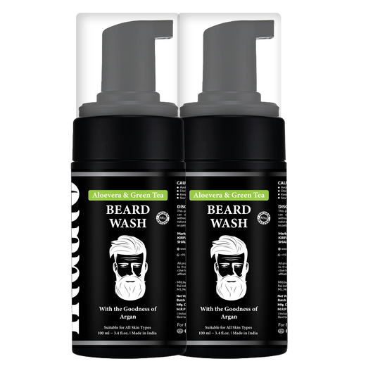  Beard Wash Shampoo for Men Pack of 2