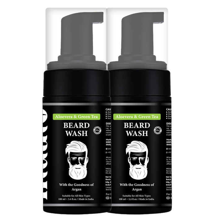  Beard Wash Shampoo for Men Pack of 2