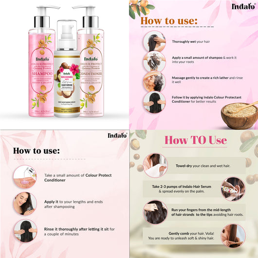 Indalo Hair Repair Combo for Damaged Hair