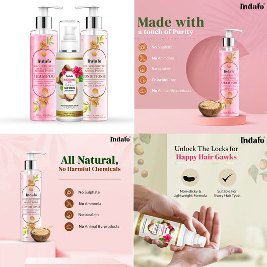 Indalo Hair Repair Combo for Damaged Hair