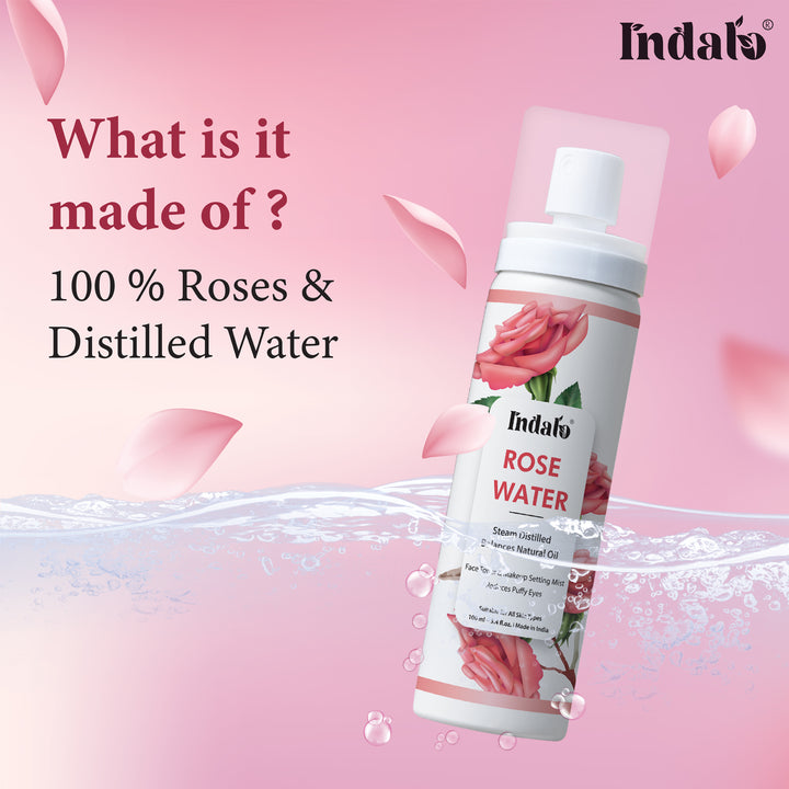 Indalo Pure Rose Water Spray