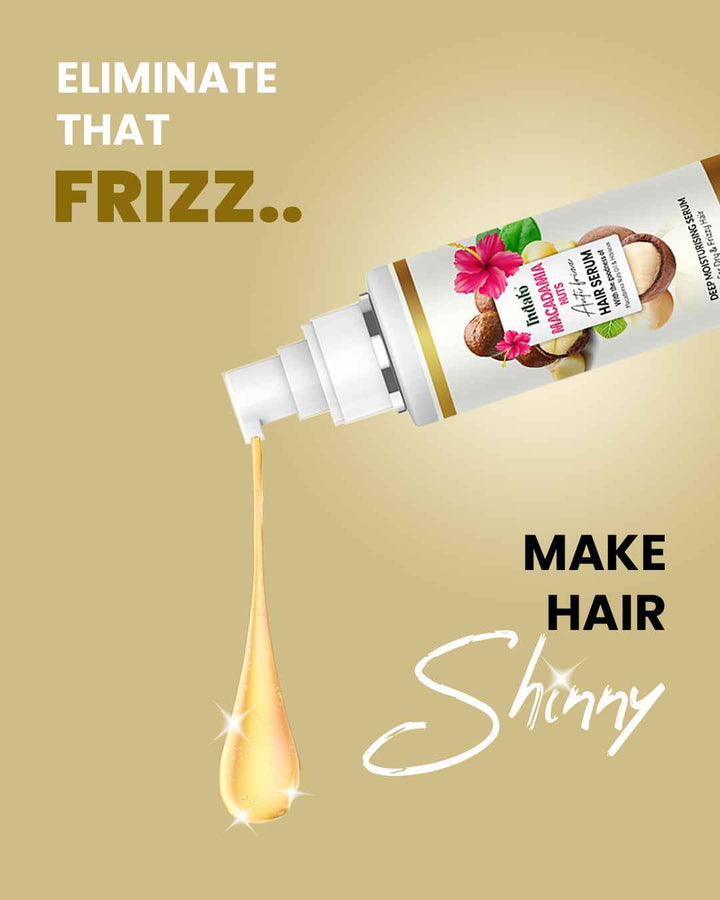 Ingredients of Macadamia Nut Oil Hair Serum
