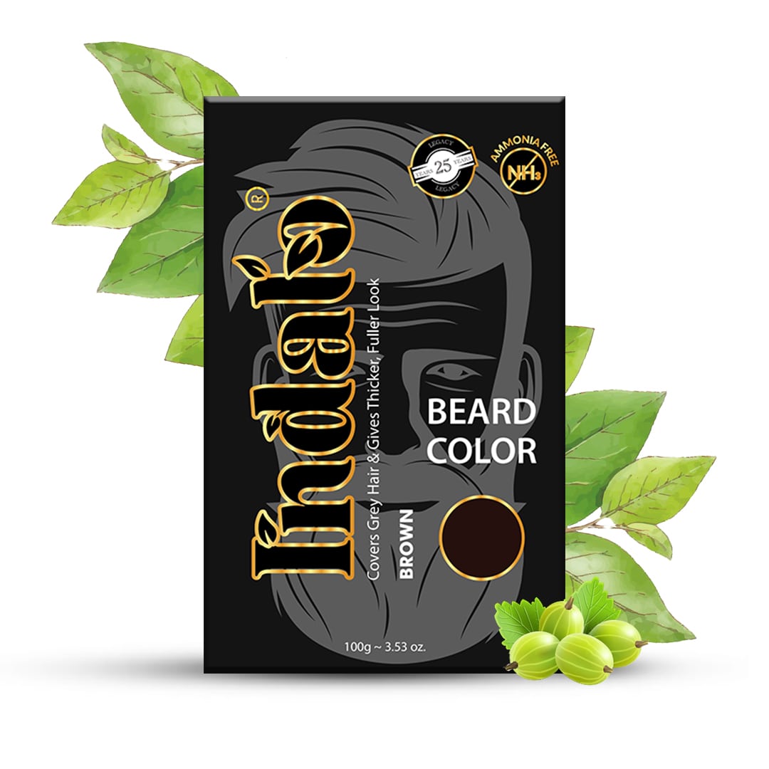 Query Beard Color Instant Beard Color to Get Best Henna Beard Hue | Beard Henna Dye – Indalo