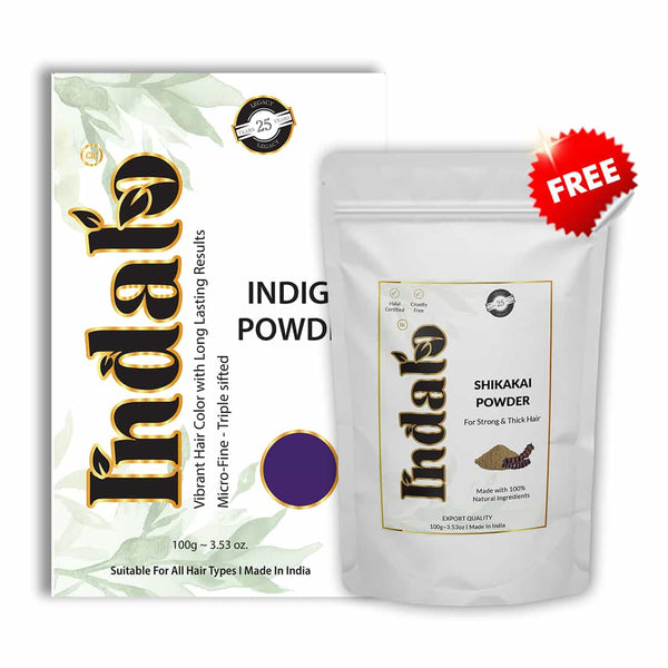 Natural Indigo Powder for Hair | No More Chemical Damage  - 100g