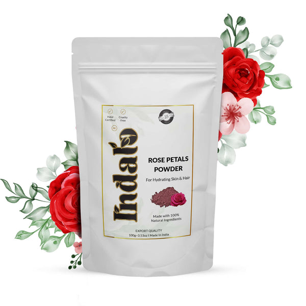 Indalo Rose Petal Powder - 100g