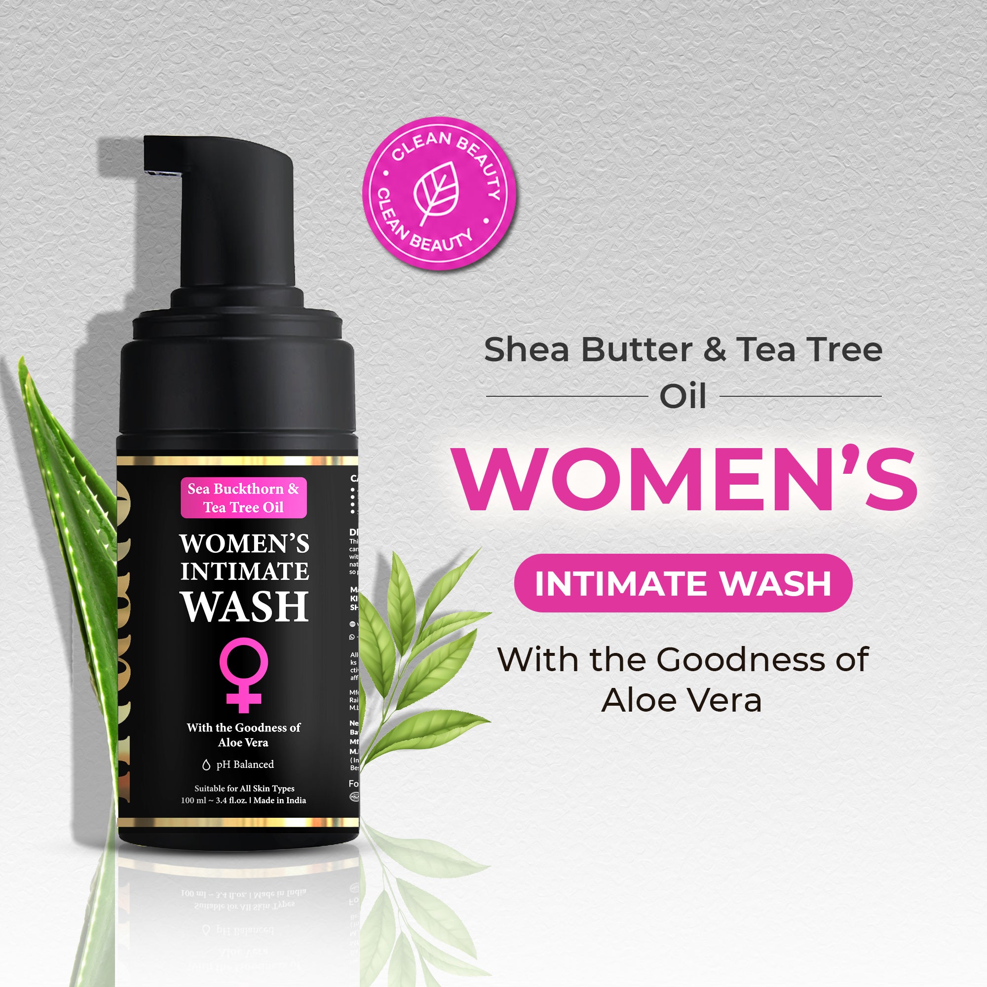 Buy Sulphate-Free Intimate Wash for Women | Gentle Daily Care | Indalo