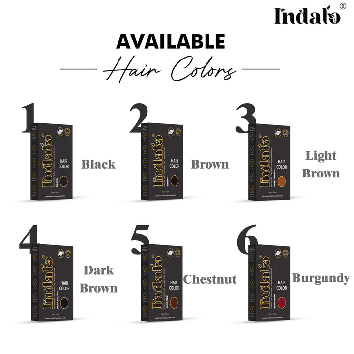 Indalo Ammonia-Free Light Brown Hair Color