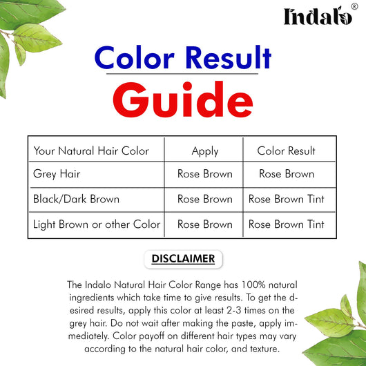 Natural Rose Brown Hair Color