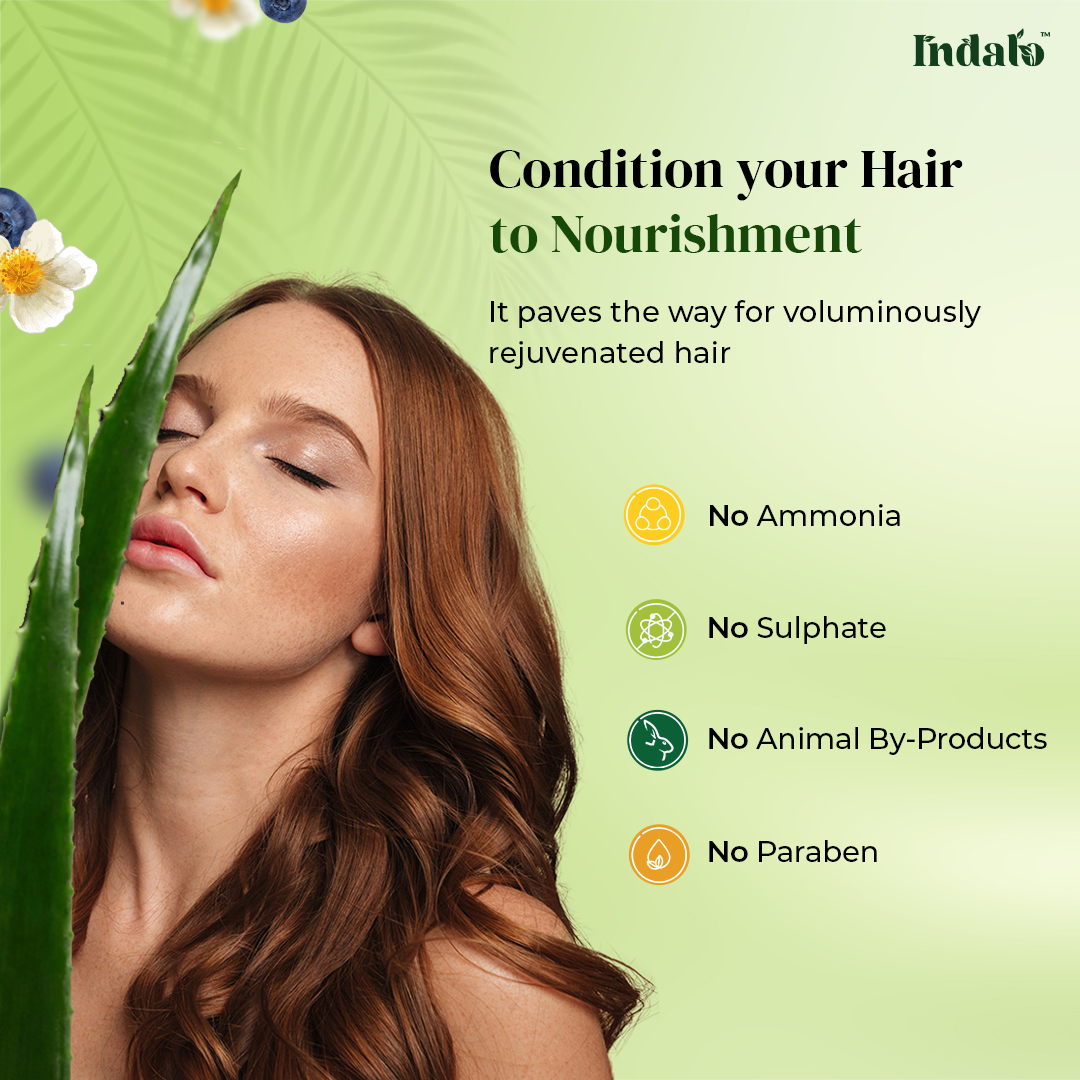 White Tea & Aloe Vera for Dandruff, Oily Scalp and Hairfall – Indalo