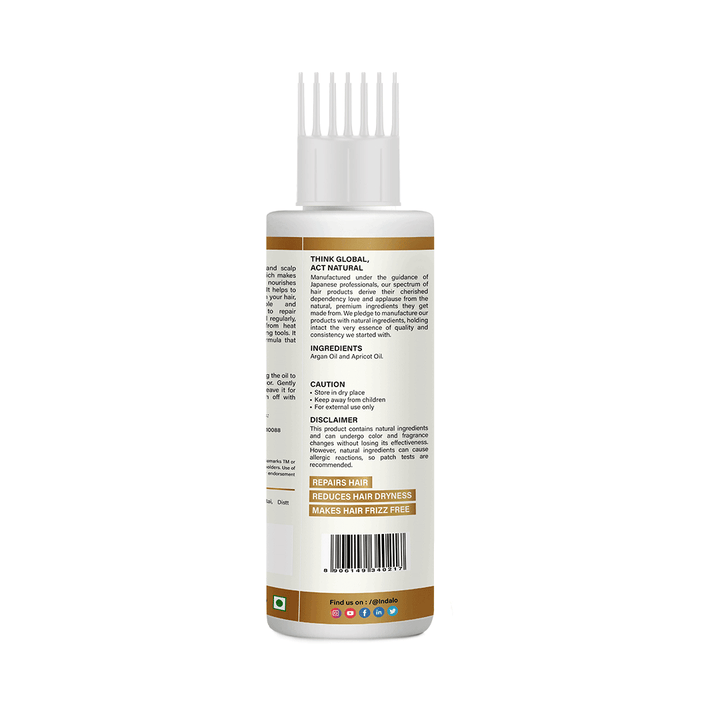 Indalo Argan & Apricot Hair Oil For Frizzy hair